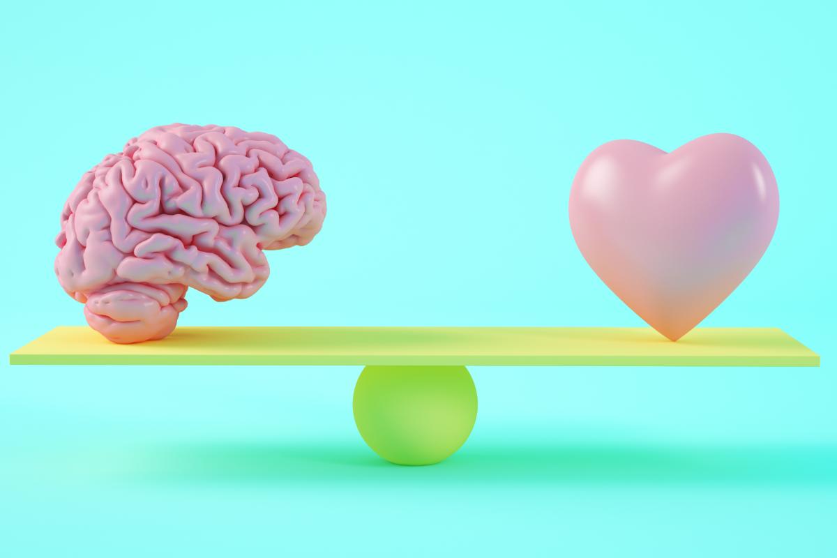 brain and heart balancing on seesaw and defining what what is brain and heart coherence